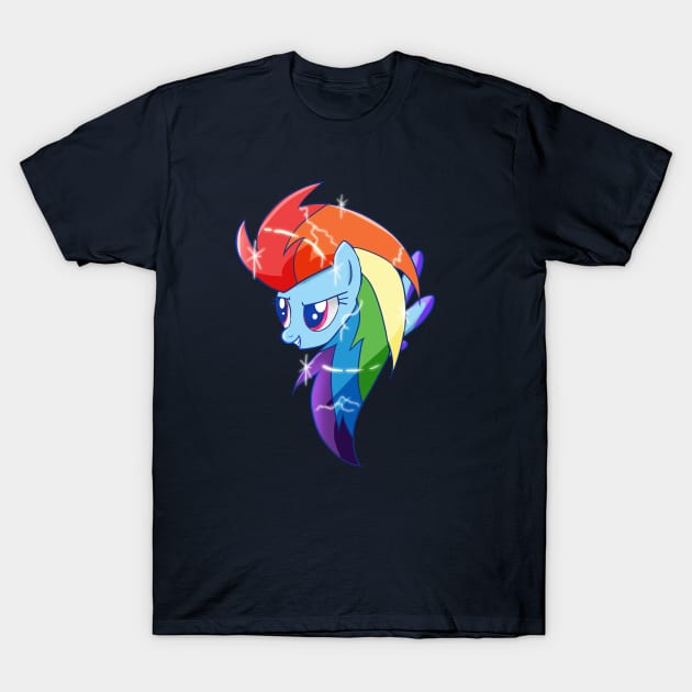 Rainbowfied Rainbow Dash T-Shirt by Ilona's Store